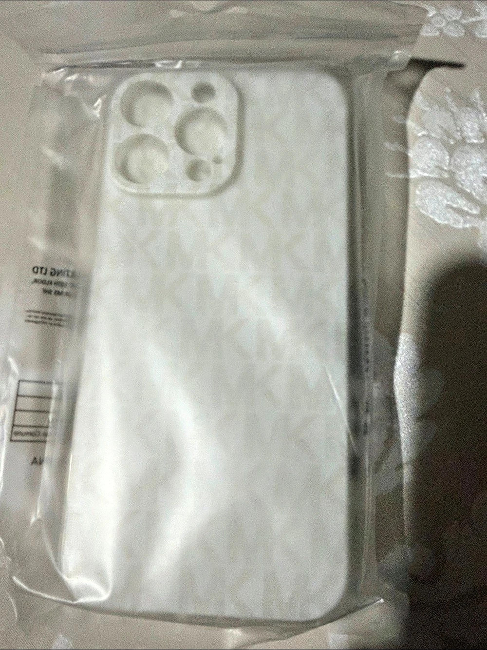 M style White Phone Case NWT 15 pro max case